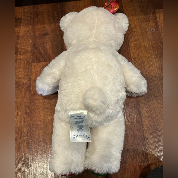 Build a Bear Girl Scout Cookies White Teddy BAB 16" Stuffed Plush Cute Bow - Picture 7 of 9